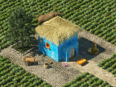 The story of tea branding cinema4d design illustration maxonc4d motiongraphics octanerender