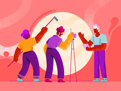 We like filming stuff. 2d animation 2d character abstract abstract design after effect animal animation animation design app branding camera character design flat icon illustration illustrator minimal vector website