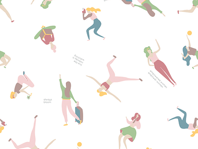 Pattern - femininity redefined design empower femininity pattern power textile