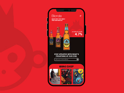 Bira 91 Interaction app apple design branding design mobile mobile app mobile ui