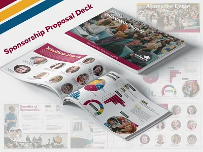 Edu. Organization Sponsorship Deck charts demographics education graphic design information design pdf print design proposal prospectus slidedeck sponsorship tedx