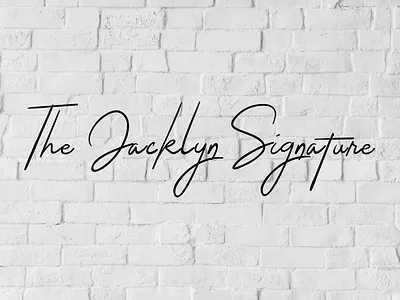 The Jacklyn Signature - Free modern styling script font advertising branding business card classy font editorial font free font free fonts free typeface freebie freebies identity illustration labels logo logos logotype stationery typeface typography