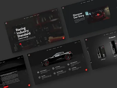 Gibson Shield — Website automotive branding ceramic coatings identity online shop online store racing ui ui ux ui design visual identity web design website website design