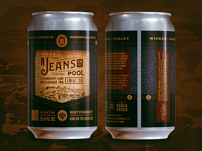 Crowler™ Label Design badge beer branding design illustration label logo package type typography