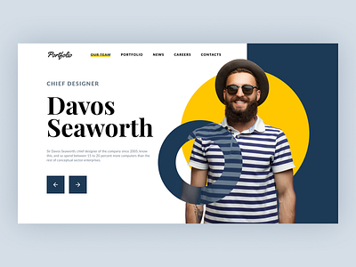 our team screen design figma figmadesign minimal playfair display ui ux web web design website