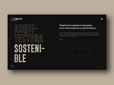 Aionplan architecture arquitectura design diseño home responsive ui ux web webdesign