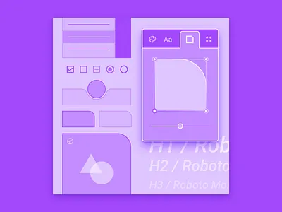 Theme Editor illustration for Material.io illo illustration material material design materialdesign theme theming