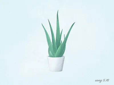 Plant green illustration plant