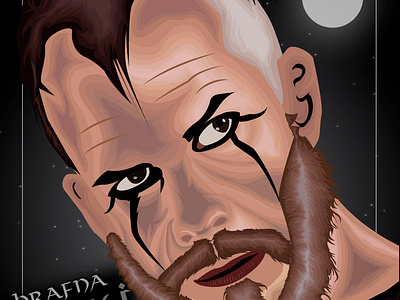Ilustracion Floki adobe design dibujo draw floki illustration ilustrator vector viking vikings