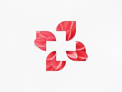 Atena - Logo Symbol blue brand identity branding clean construction cross design green grid health leaf logo minimal nature procreate red sketch wellbeing wellness yellow