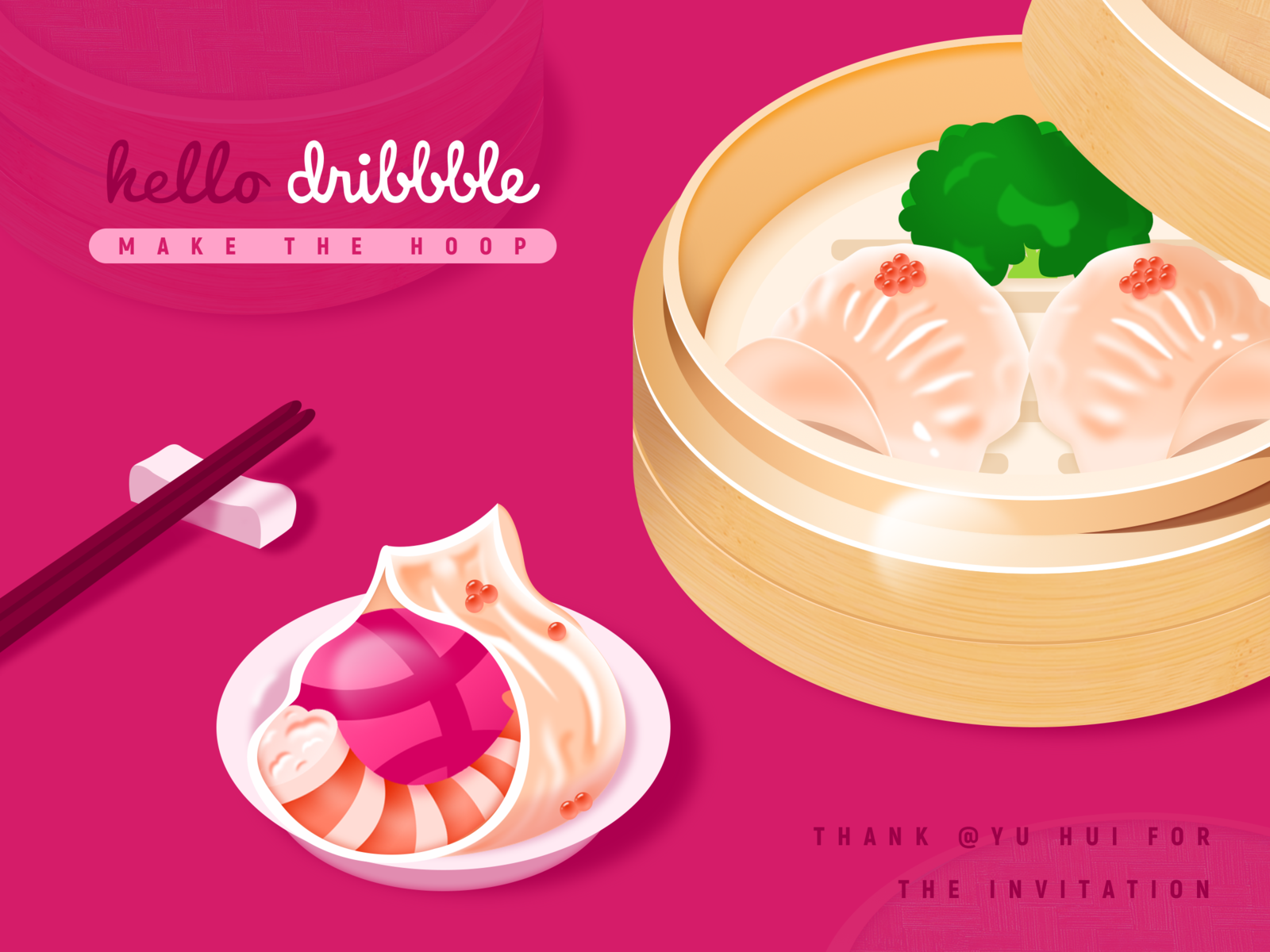 Example of Hello dribbble