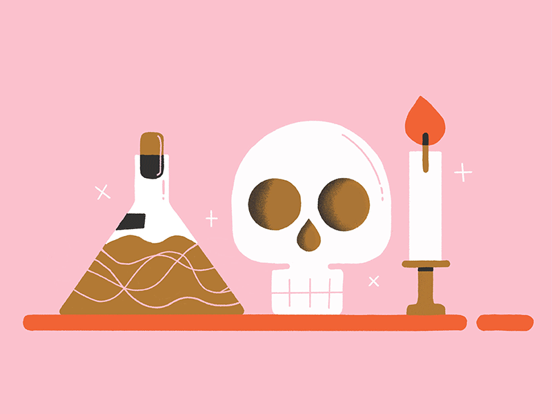 Witch's shelf