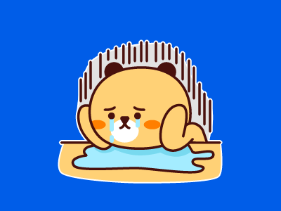 sad blue cry design illustration sad 图标 插图 设计