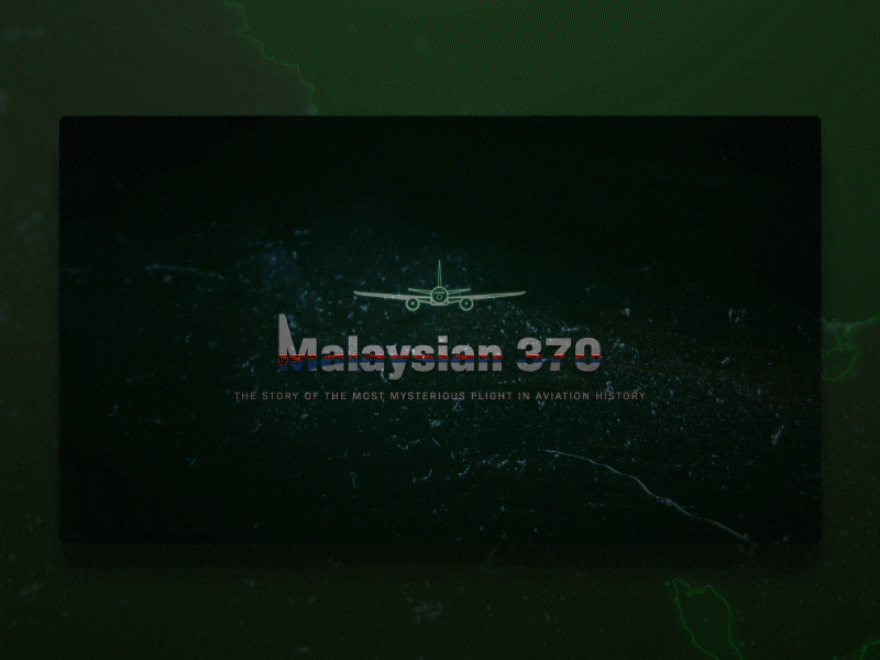 MH370 Transition Test aircraft airplane animation design desktop flying page plane transition ui ux web website