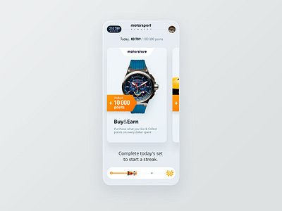 Rewards design points rewards uiux widgets