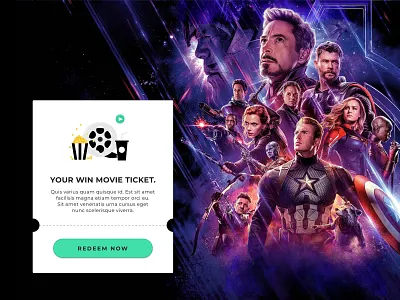 Daily UI Day 061 100 days challenge daily 100 challenge dailyui day 61 redeem coupon