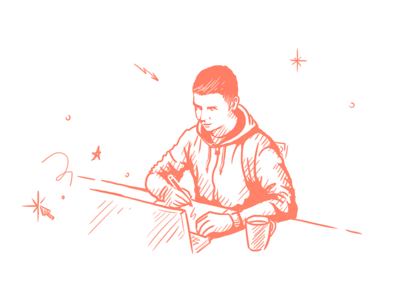 Animator Creativity artist design designer konstantin kostenko motion paint painter sequence