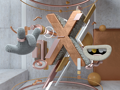 IX id 3d animation game art icon lowpoly vector