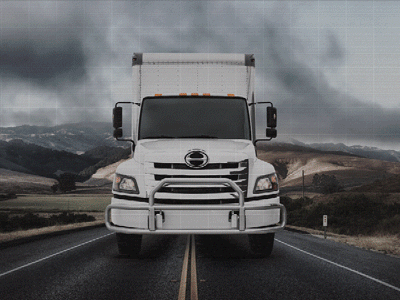 Glitch Truck 3d effect animated gif design digital design gif glitch glitch effect glitchy graphic design road truck