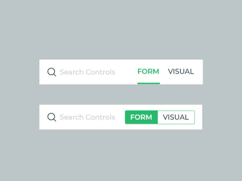 Search Bar and Toggle ganesha madewithadobexd search searchbar tabs toggle ux