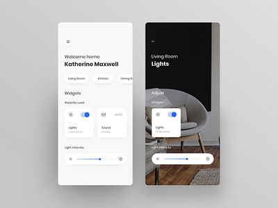 Home Widget App app design minimal mobile mobile app mobile app design ui ui ux ui ux design ux