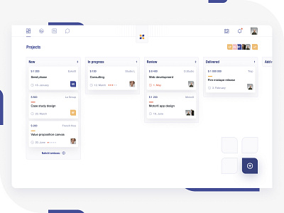 Kanban board concept app board concept design interface kanban kanban board team ui uidesign ux ux ui uxui webapp webdesign