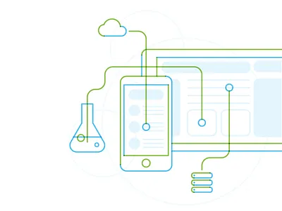 Bookitlab — Support Illustration 2 branding equipment graphic design identity illustration lab logotype saas scheduling software vector vector illustration visual identity