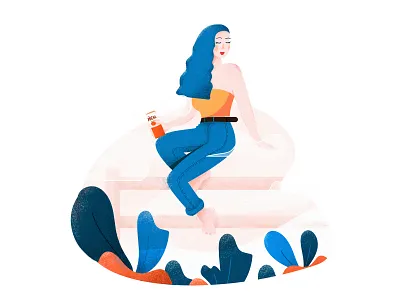 Vacation illustration