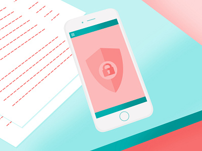 App security - illustration app illustration illustrator vector