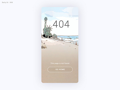 Daily UI Challenge #008 - 404 404 404page dailyui dailyui008 notfound