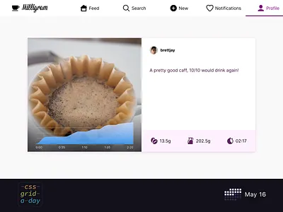 Brewing Print | CSS Grid May 16