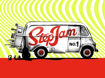 Step Jam No1 austin logo music