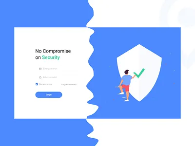 Login Page for a Car Tracking System dashboard illustraion interface login minimal product design ux