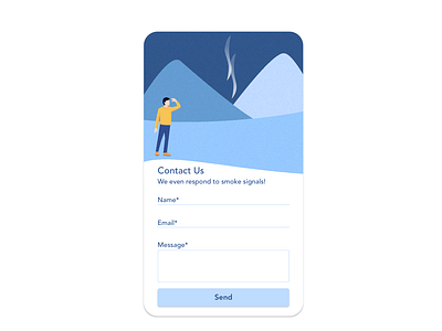 Daily UI Challenge #028 - Contact Us app design contact contact us daily ui 028 daily ui challenge 28 dailyui dailyui 028 dailyuichallenge illustration illustrator sketch vector