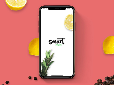 Smart Meal App Branding app branding logo design ui design ux design