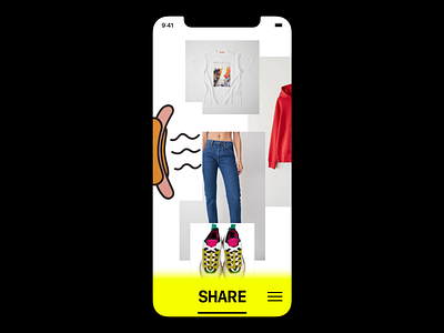 BOARDS APP acne studios app art clean clothing contemporary fashion glossier grid interface ios iphone lego minimalist startup style ui
