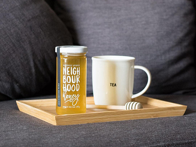 Beeproject Honey Jar Seals branding honey honey bee identity jar label label design local neighbourhood package design packaging