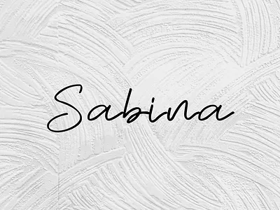 Sabina - Free handwritten monoline font advertising branding business card editorial font free font free fonts free typeface freebie freebies identity illustration labels logo logos logotype stationery typeface typography