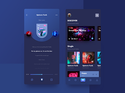 Music App UI interface music music app ui ux