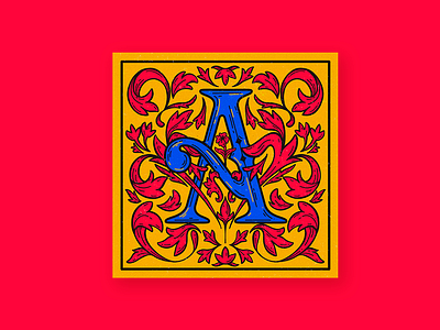 A 36days 36daysoftype a design illustration procreate red texture type typedesign typographic typography