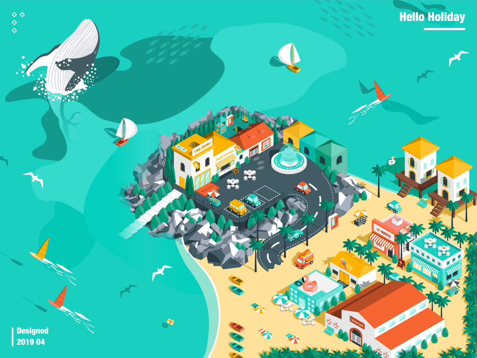 Example of Island Holiday