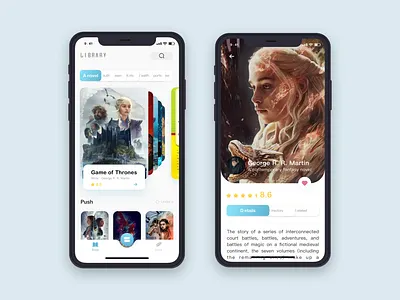 Game of Thrones ui 应用 战争 插图 权利 权力游戏 欲望 爱好 设计 龙妈