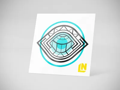 Eye Sticker color palette design identity illustration logo personal brand promotional design promotional material self promotion side project sticker sticker design stickers vector vector illustration