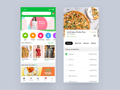 E-commerce Mobile App app cart ceffectz design ecommerce ecommerce shop ios minimal mobile shop shop app ui uiux ux