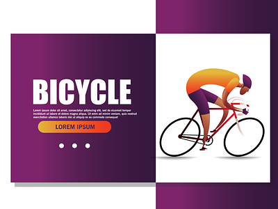 Roadbike bicycle bike landing landingpage racer road sport sprint