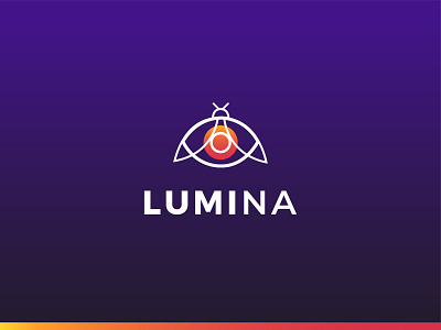 Lumina app app firefly flat ilustrator logo vector