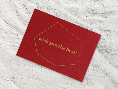 NOA Notes - Branding congrats congratulation foil foil stamp greeting card greetings logo luxury post card postcard postcard design premium stationery stationery design wish card wishes