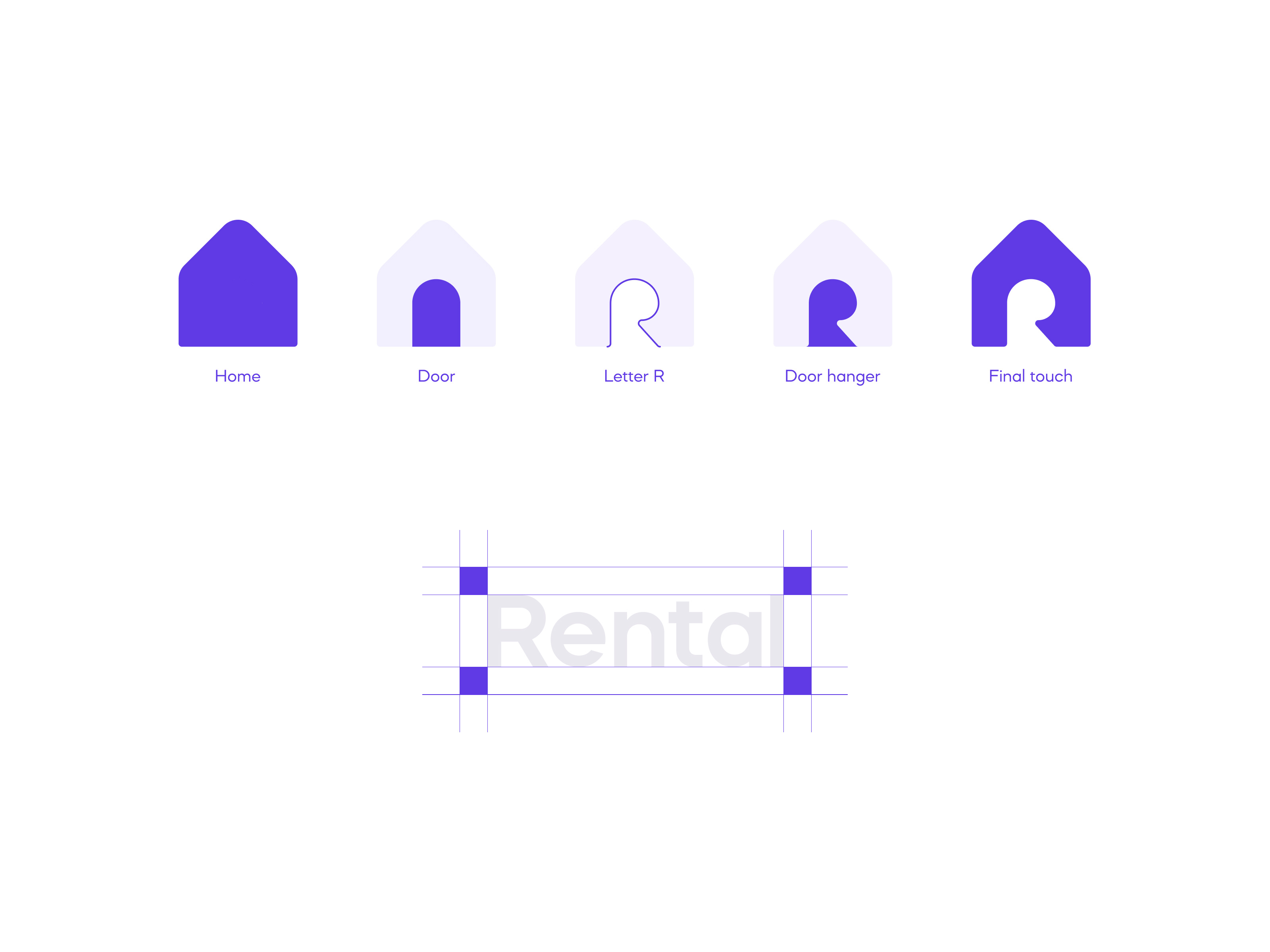 Rental: branding, logo design, visual identity, Social media by Kahaf ...