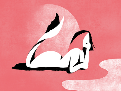 Mermay digital art illustration mermaid mermay procreate