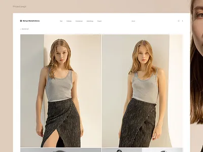 Photographers website editorial photo photographer photography site test web webdesign